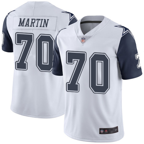 Men Dallas Cowboys Limited White Zack Martin #70 Rush Vapor Untouchable NFL Jersey->dallas cowboys->NFL Jersey